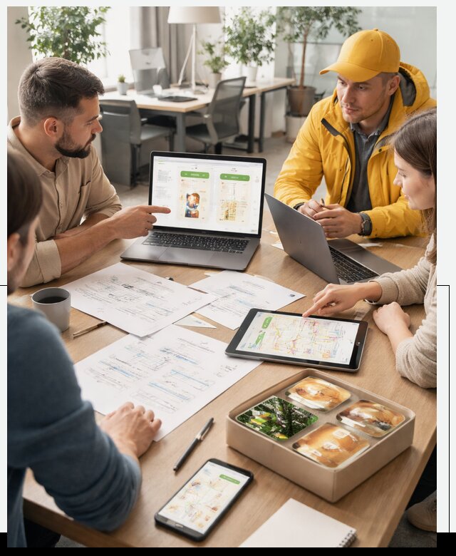 Разработка агрегатора доставки еды в Североуральске от 15452 р., АвикейСву